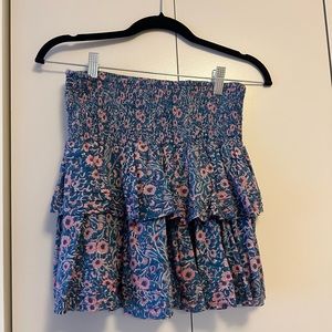 Cleobella floral mini skirt